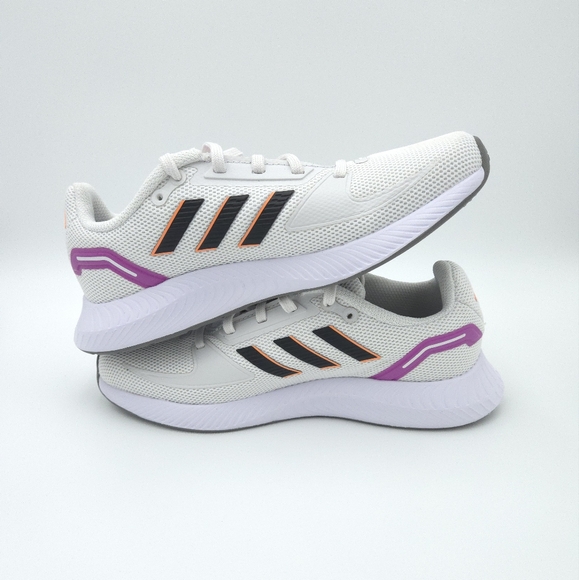 Adidas RUNFALCON 2.0 Crystal White Purple running shoes GV9575 - Picture 3 of 9